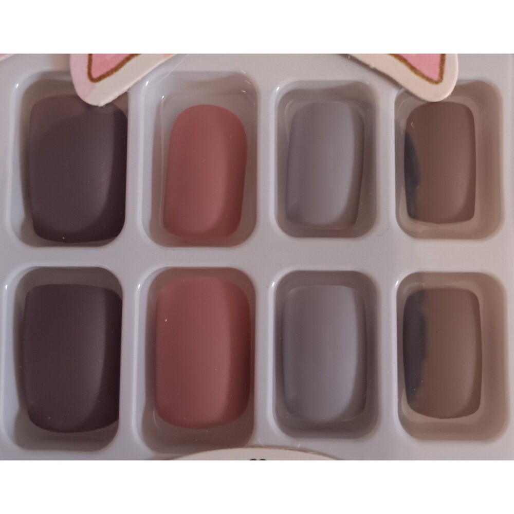 Nail Sets New Nail Nina Artificial Professional textured art 24 Piece